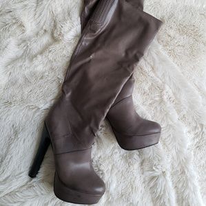 Slouchy Knee Boots
